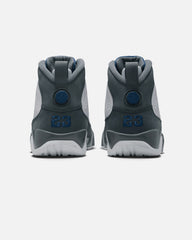 Air 9 Retro "Flint Grey" White/French Blue-Flint Grey