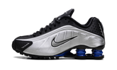 Shox R4 WMNS"Metallic Silver Black Racer Blue" AR3565 006