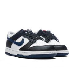 Dunk Low (GS) - Black/Midnight Navy/White/University Red