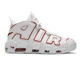Air More Uptempo 'White Varsity Red Outline' (2021)