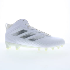 Nasty 20 EH3436 Mens White Synthetic Athletic Football Cleats Shoes