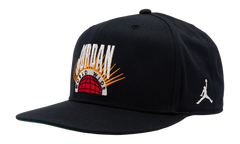 Essentials Pro Structured Flat Bill Hat "Black / Kelly Green / Sail" IF3508 010