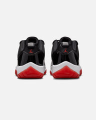 Air  11 Retro Low "Bred" Black/Varsity Red
