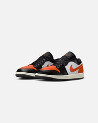 Air 1 Low "Shattered Backboard" Black/Starfish-White/Sail