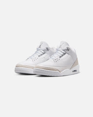 Air 3 Retro "Pure Money" White/Silver