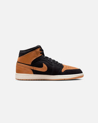 Air  1 Mid SE Black/Brown
