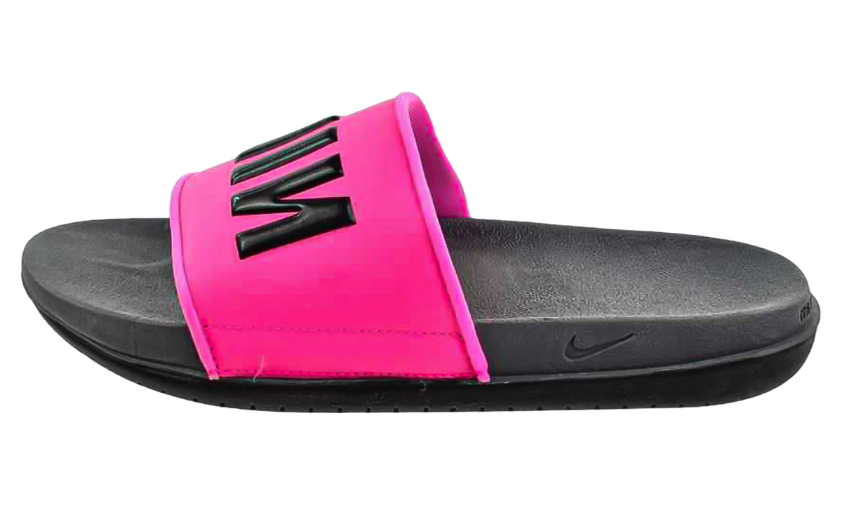 Offcourt Slides WMNS"Pink/ Black/ Grey" BQ4632 604