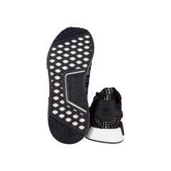 Nmd R1 Stlt Pk B37636 Mens Black Canvas Lace Up Lifestyle Sneakers Shoes